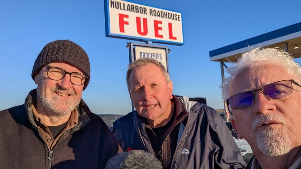 Ron Kandelaars exploring the Nullarbor with Ancient Land Tours