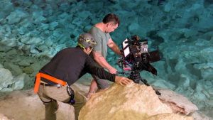 Nullarbor cave during the Caves: The Hidden Frontier project